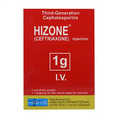Hizone Iv Injection 1G (1 Box = 1 Injection)