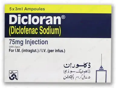 Dicloran Im/Iv Injection 75Mg (1 Box = 5 Ampoules)