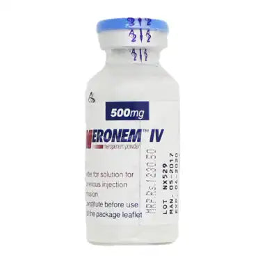 Meronem Iv Injection 500Mg (1 Box = 1 Injection)