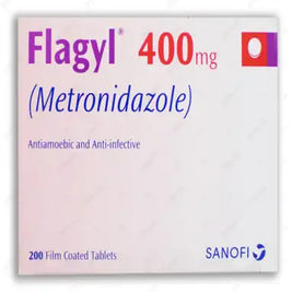Flagyl Tablets 400Mg (1 Strip = 10 Tablets)