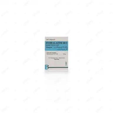 Hydralazine Hcl Im/Iv Injection 20Mg/Ml (1 Box = 1 Injection)