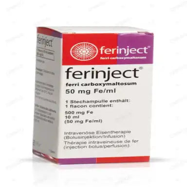 Ferinject 50Mg/Ml Iv Injection 10Ml (1 Box = 1 Injection)