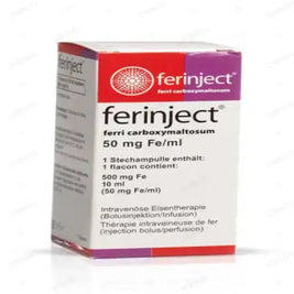 Ferinject 50Mg/Ml Iv Injection 10Ml (1 Box = 1 Injection)