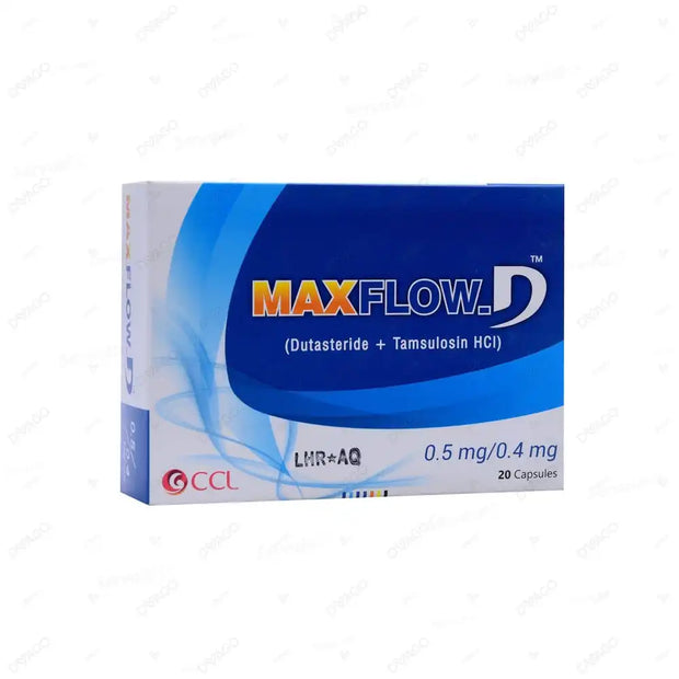 Maxflow-D Capsules 0.5MG/0.4MG