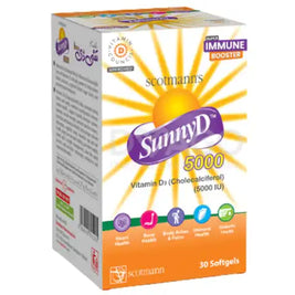 Suuny D Softgel Capsules 5,000iu