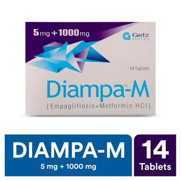 Diampa-M Tablets 5mg/1000mg