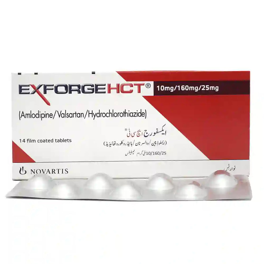 Exforge HCT Tablets 10/160/25mg