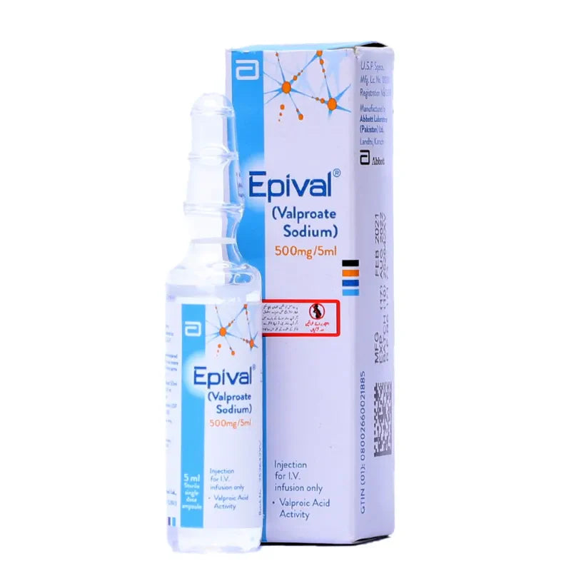 Epival Iv Injection 500mg/5ml