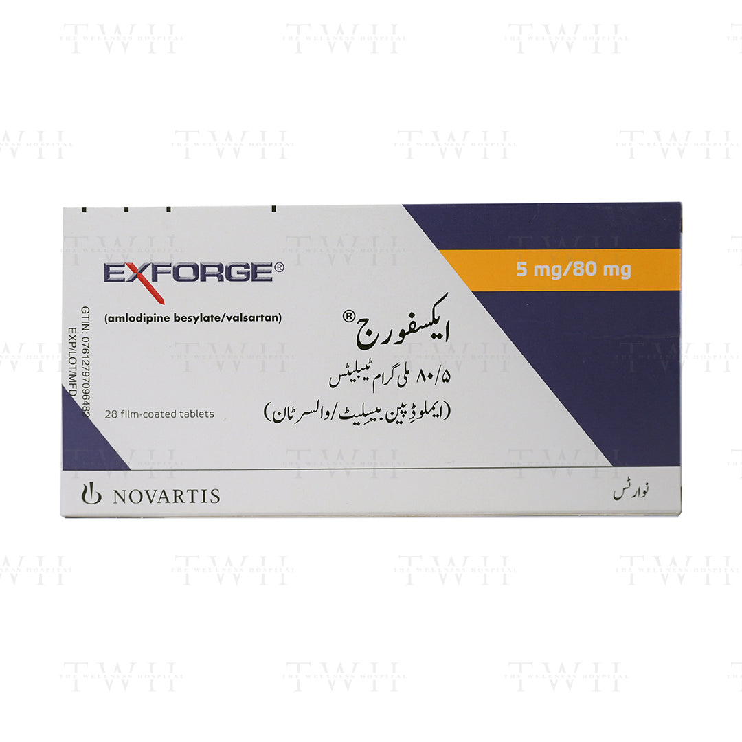 Exforge Tablets 5/80mg