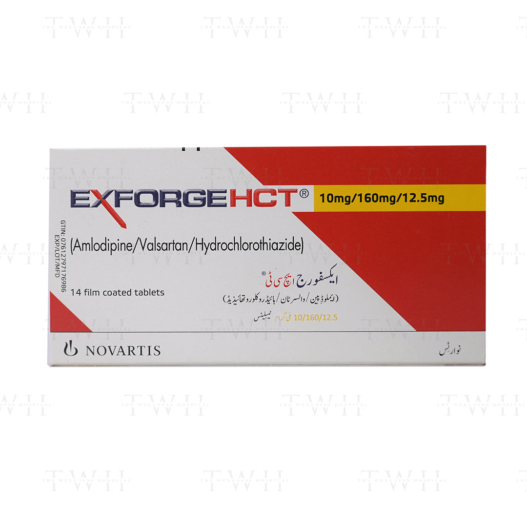 Exforge HCT Tablets 10/160/12.5mg