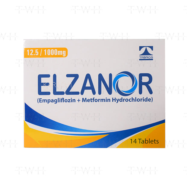 Elzanor Tablets 12.5mg/1000mg