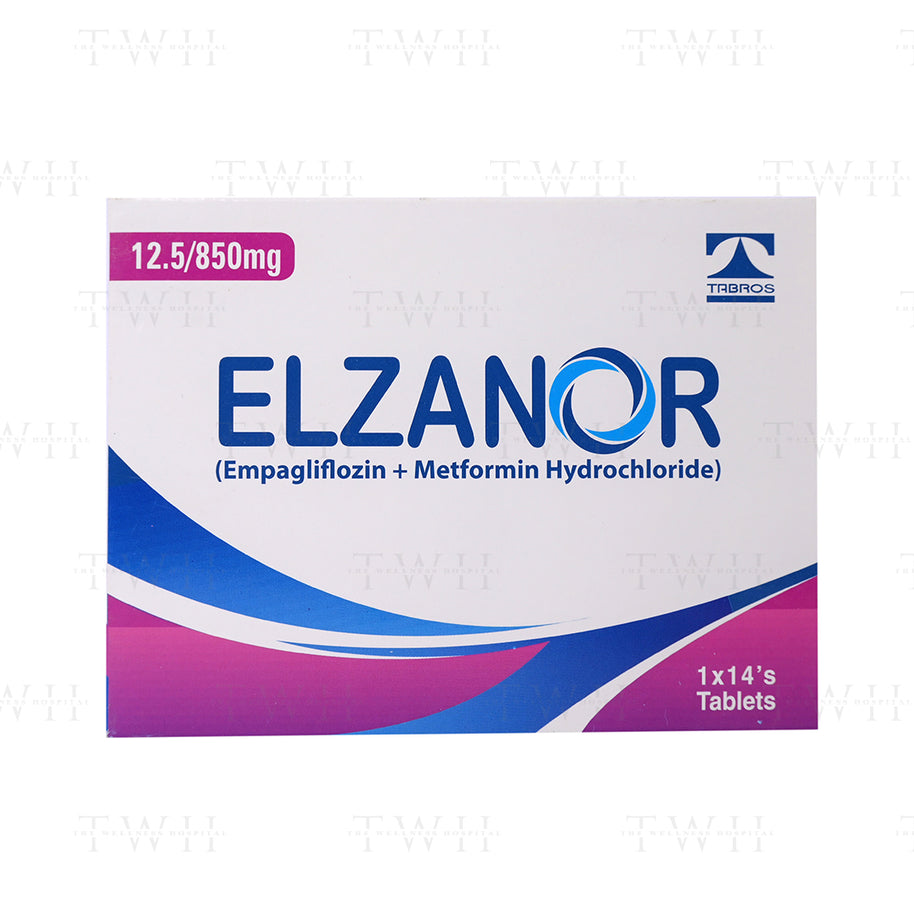 Elzanor Tablets 12.5mg/850mg