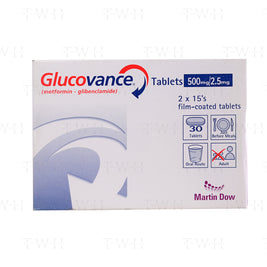 Glucovance Tablets 2.5/500mg