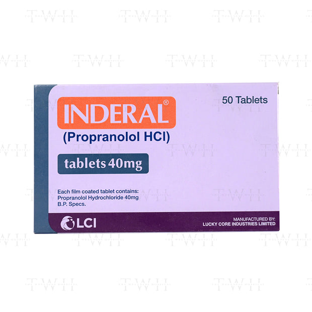 Inderal Tablets 40mg
