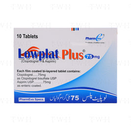 Lowplate Plus Tablet 75mg