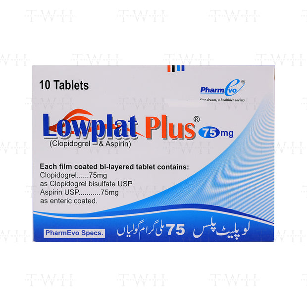 Lowplate Plus Tablet 75mg