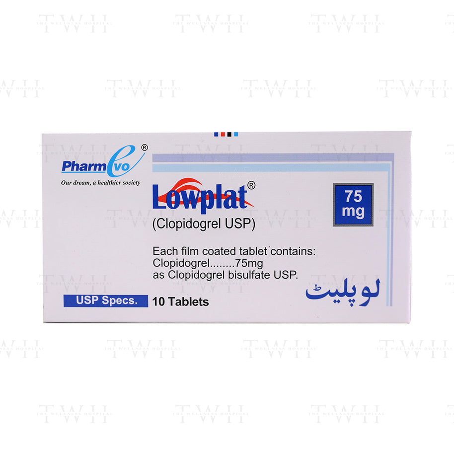 Lowplate Tablets 75mg