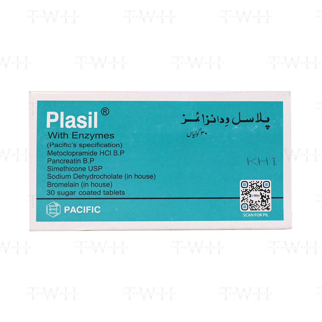 Plasil With Enzyme Tablets