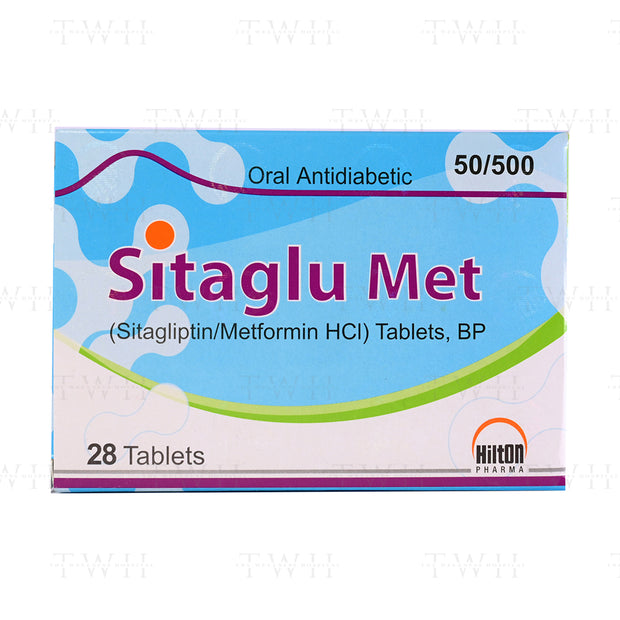 Sitaglu-Met Tablets 50/500mg