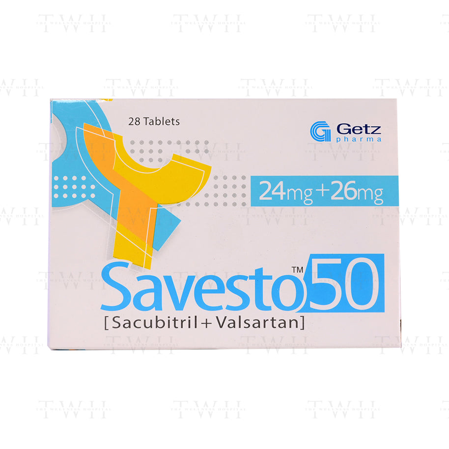 Savesto 50 Tablets 24/26mg