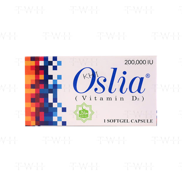 Oslia Softgel Capsules 200,000Iu