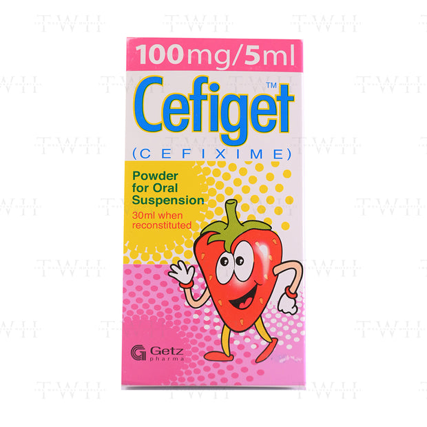 Cefiget 60ml Suspension 100mg/5ml