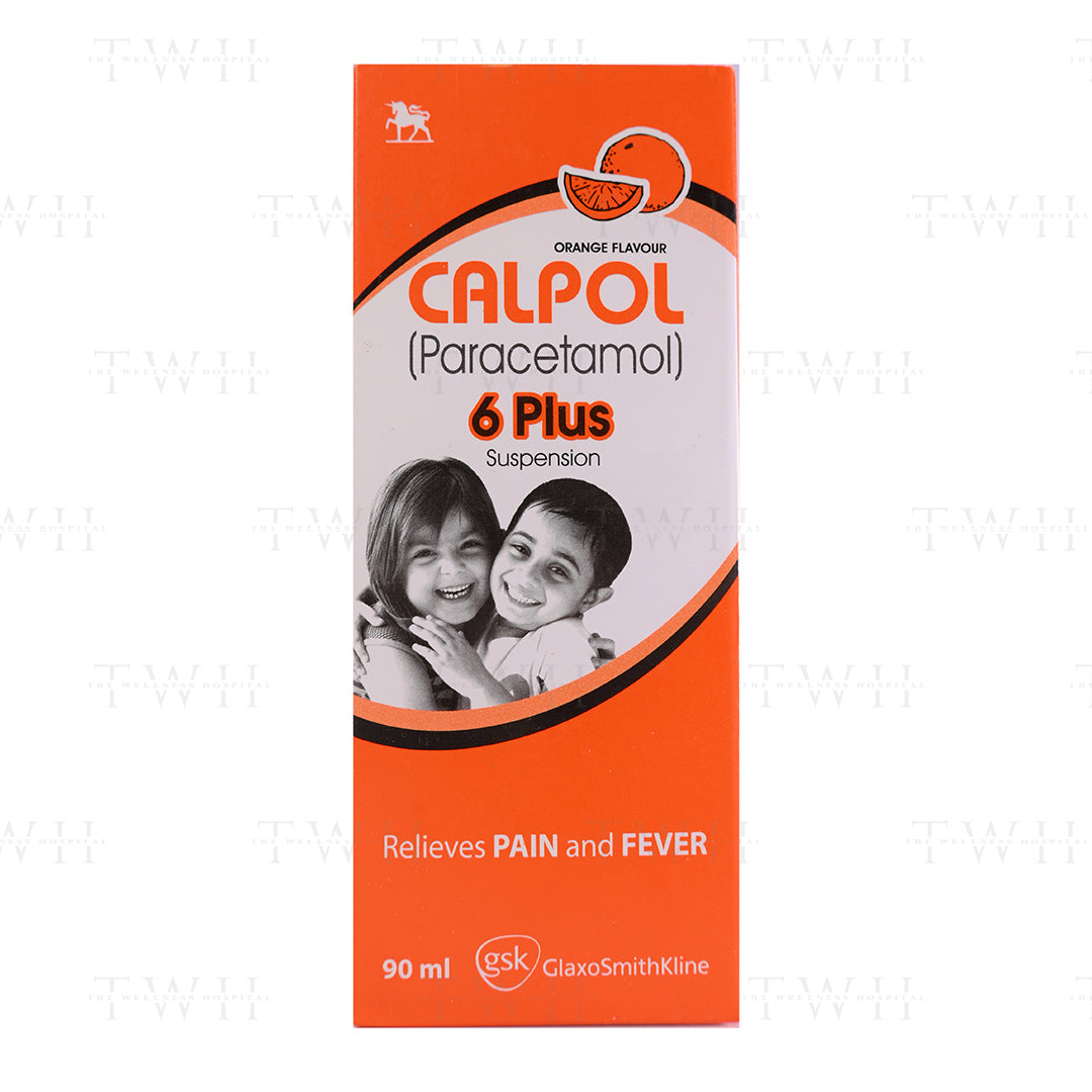 Calpol 6plus Suspension 90ml – The Wellness Hospital