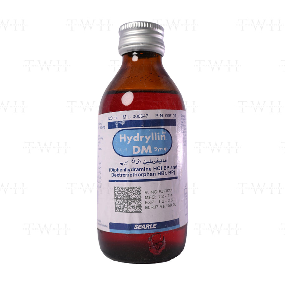 Hydryllin Dm Syrup 120ml