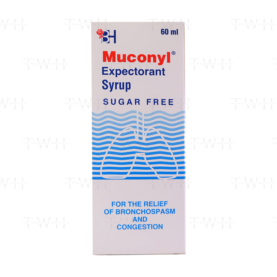 Muconyl Expectorant Sugar Free Syrup 60ml