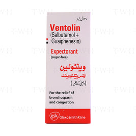 Ventolin 120Ml Sugar Free Syrup 2mg/5ml