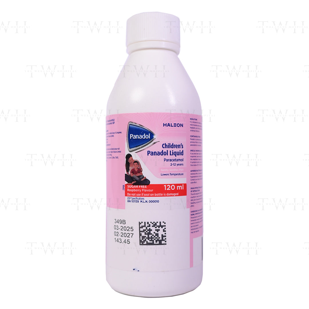 Panadol Children’s Liquid Sugar Free 120ml
