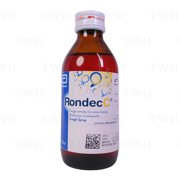 Rondec C Cough Syrup 120ml