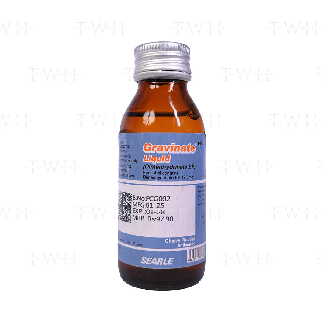 Gravinate 60Ml Liquid 12.5mg/4ml