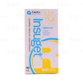 Insuget Regular Injection 100iu/ml