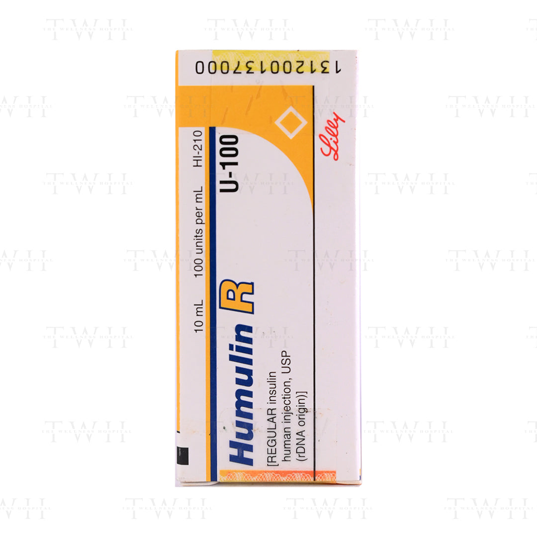 Humulin Regular Injection 100Units/Ml 10Ml