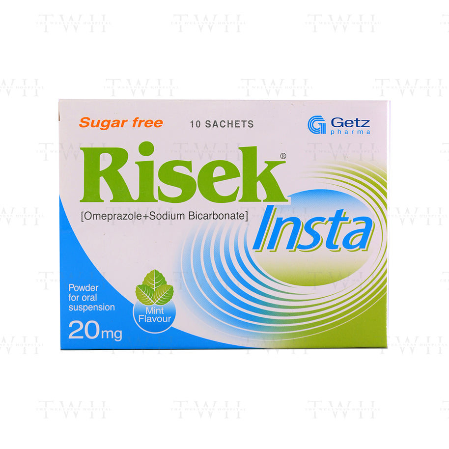 Risek Insta Sugar Free Sachets 20Mg
