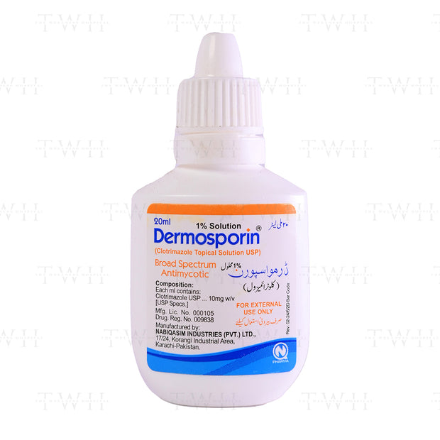 Dermosporin Topical Solution 1% 60ml