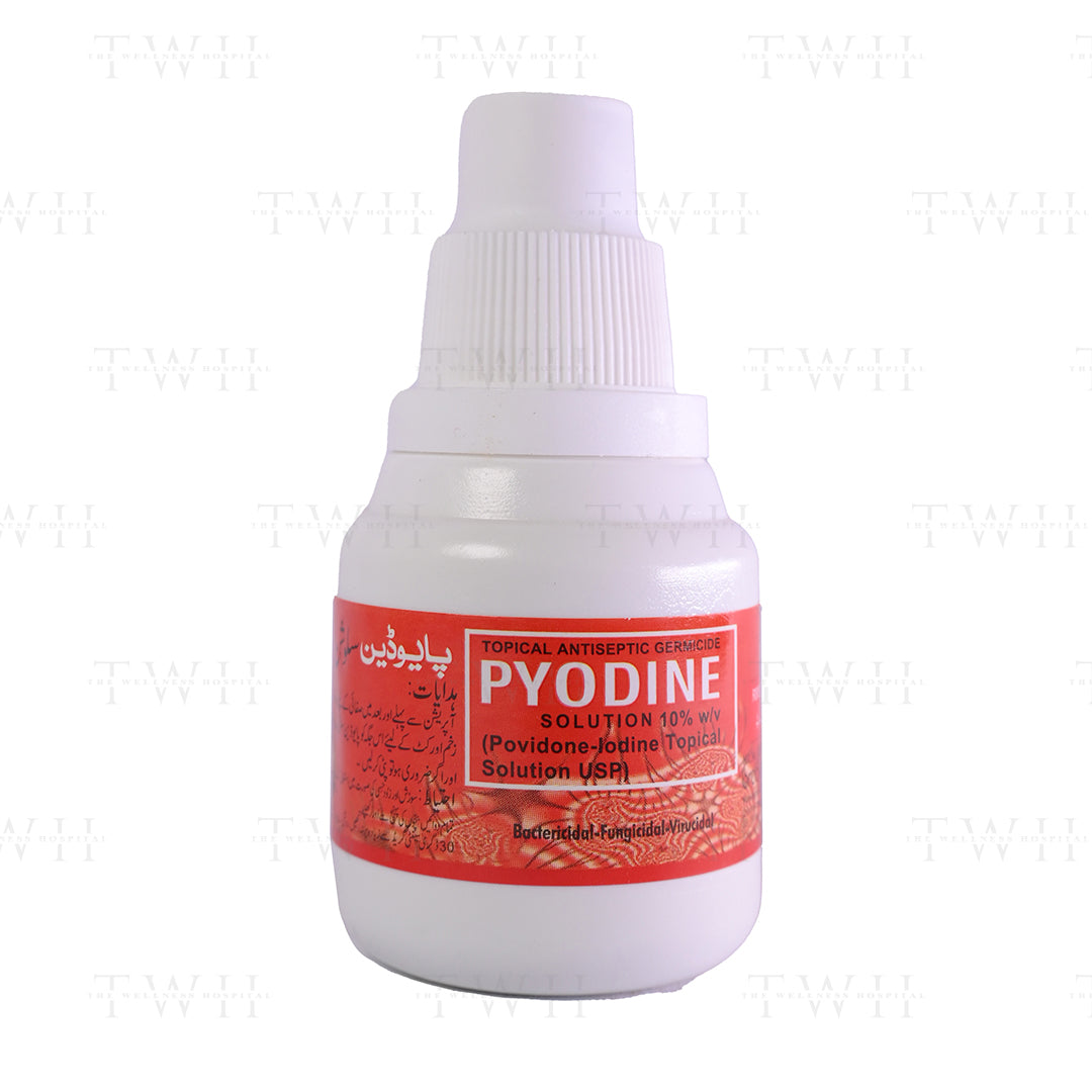 Pyodine Solution 10% 60Ml – The Wellness Hospital