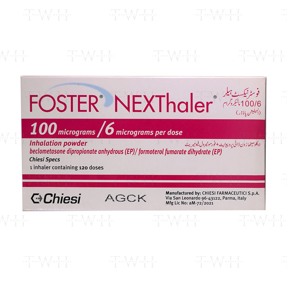 Foster Nexthaler 100/6Mcg