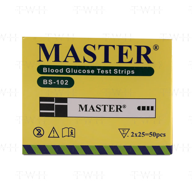 Master Glucometer Strips 100
