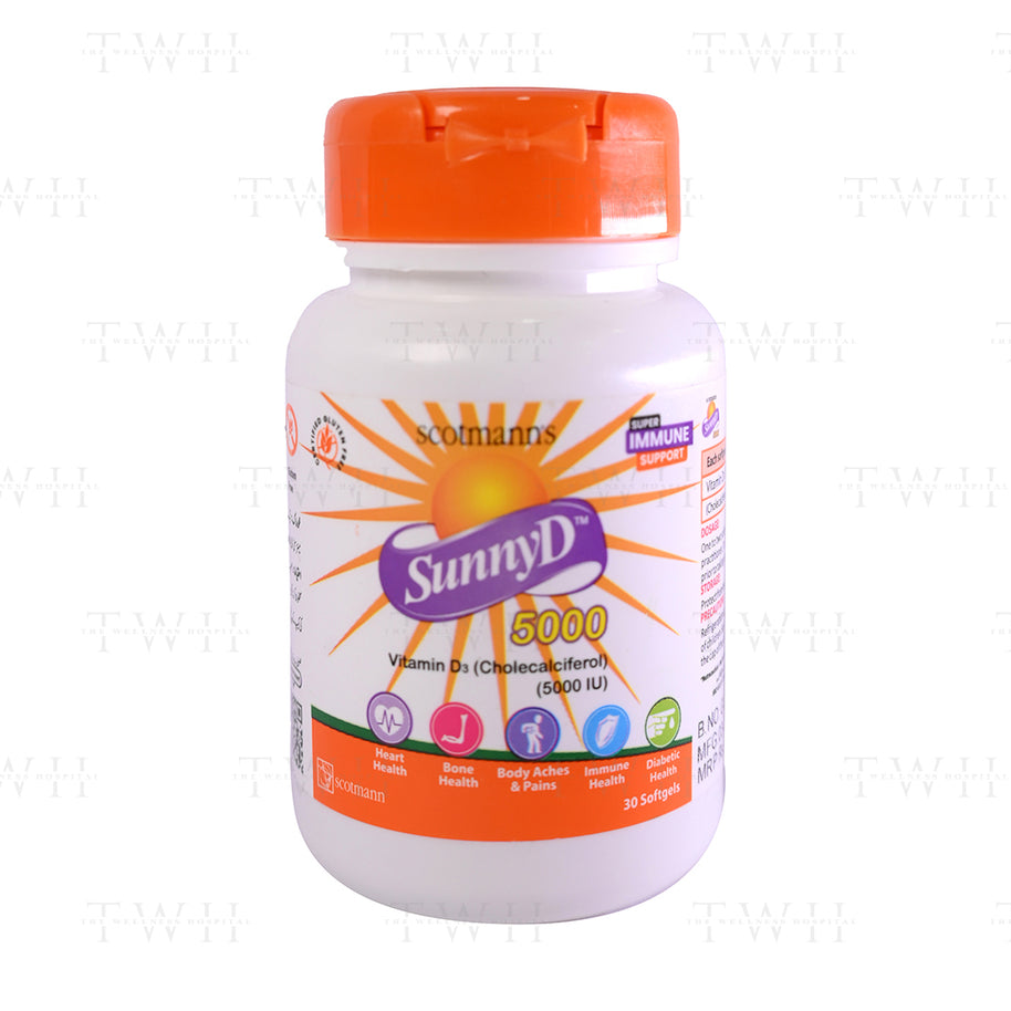 Sunny-D Softgel Capsules 5,000Iu