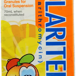 Claritek 70ml Suspension 250mg/5ml